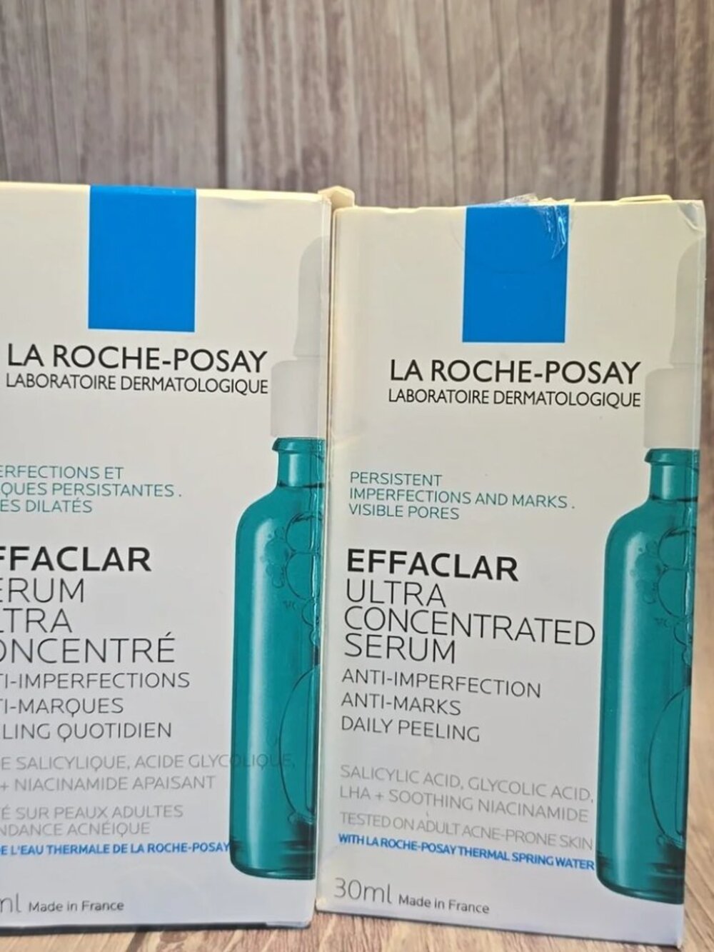 La Roche Posay Effaclar Ultra Concentrated Serum 2X 30mL Acne Pore Care NEW EXP